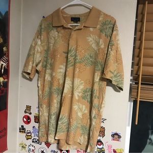 pack of vintage collared shirts, labeled size large, 1 size xl